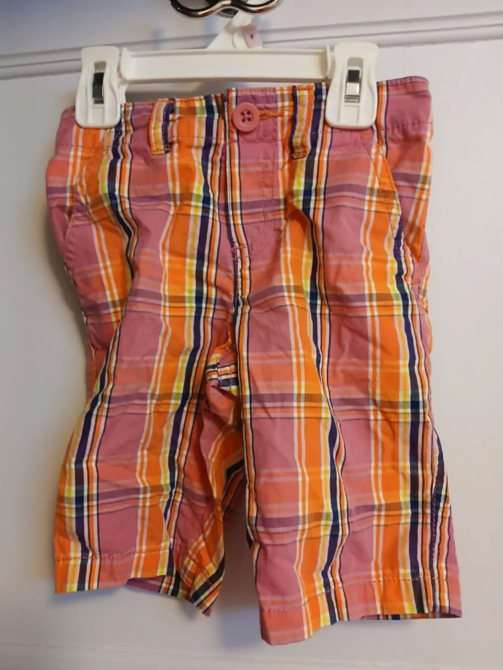 Carter's Girls 5 Pink and Orange Shorts